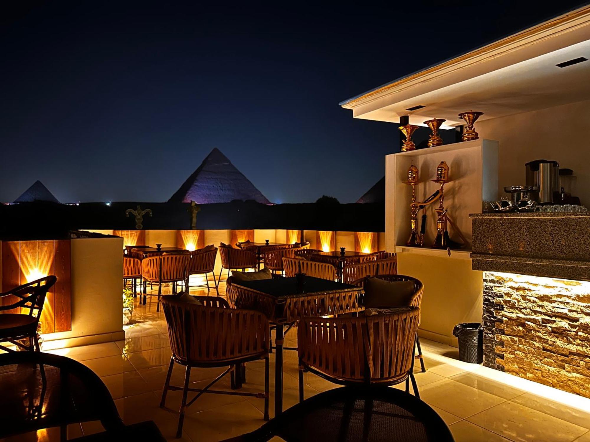 Hotel Pyramids On The Spot View Kafret el-Gabal Exterior foto