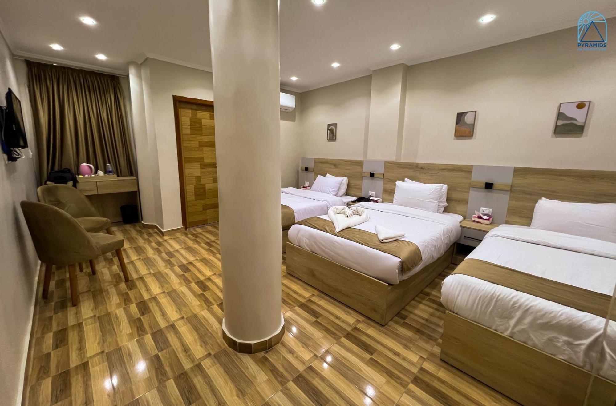 Hotel Pyramids On The Spot View Kafret el-Gabal Exterior foto