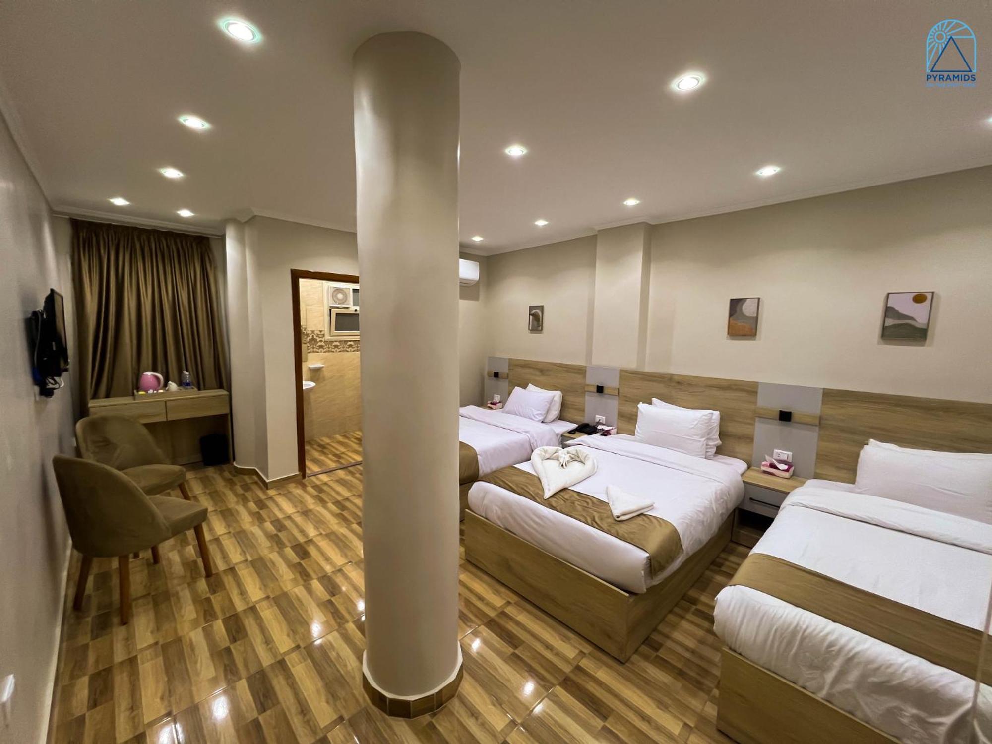 Hotel Pyramids On The Spot View Kafret el-Gabal Exterior foto
